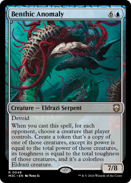 Benthic Anomaly (M3C-046) - Modern Horizons 3 Commander [Rare]