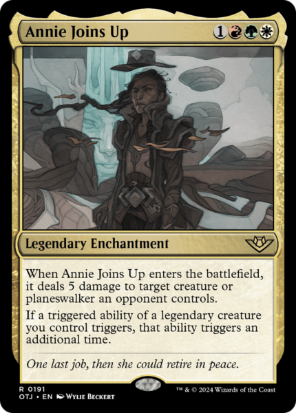 Annie Joins Up (OTJ-191) - Outlaws of Thunder Junction [Rare]