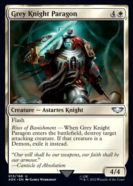 Grey Knight Paragon (40K-013) - Warhammer 40,000 Commander [Uncommon]