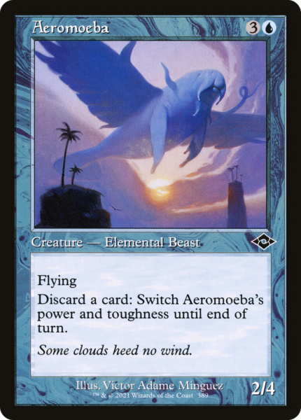 Aeromoeba (MH2-389) - Modern Horizons 2 [Common] Retro Frame