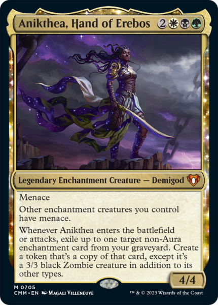 Anikthea, Hand of Erebos (CMM-705) - Commander Masters: (nyxtouched) Foil [Mythic]
