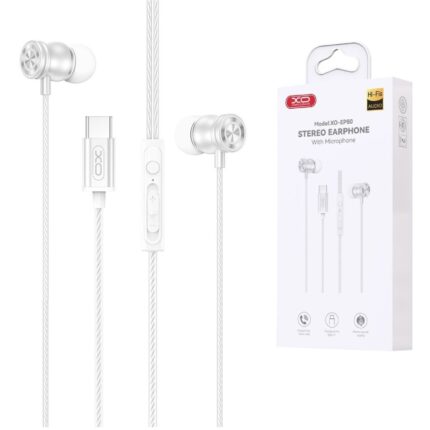 XO - USB-C Earphones - White