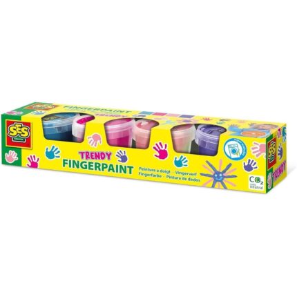 Fingerpaint 4 trendy colours x 110ml