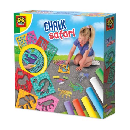 Playground chalk safari