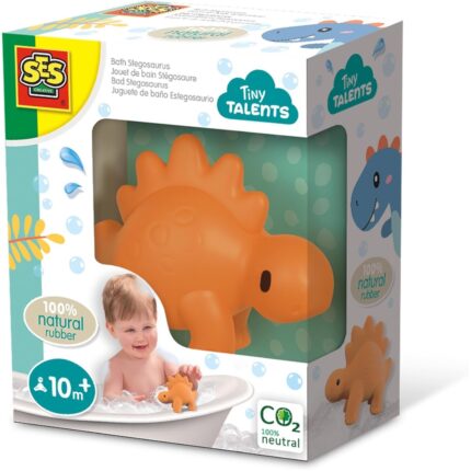 Bath Stegosaurus - 100% natural rubber