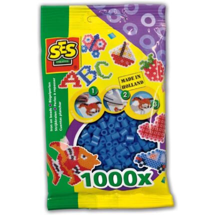 Iron on beads 1000 dark blue