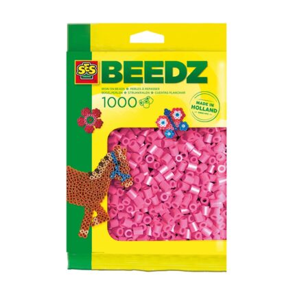 Iron on beads 1000 pink