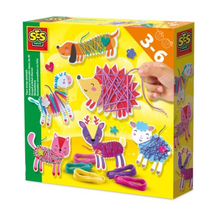 Yarn wrap animals