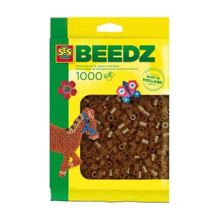Iron on beads 1000 dark brown