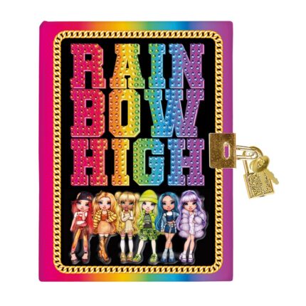 Rainbow High Secret Diary w Lock and Diamond Paint