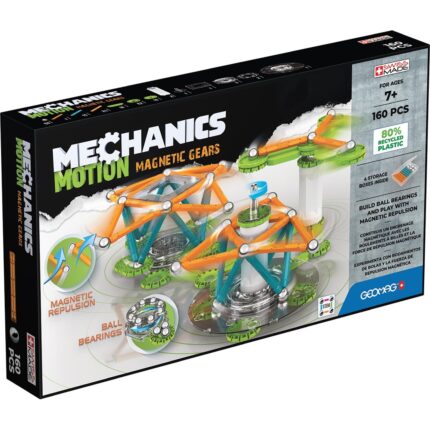 Mechanics Gravity Motion Magnetic Gears -160 Piece