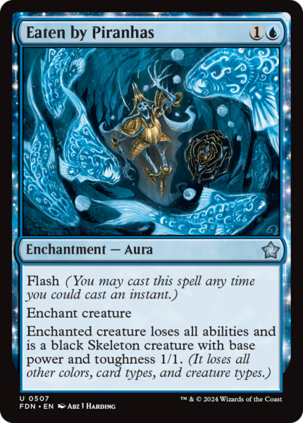 Eaten by Piranhas (FDN-507) - Foundations: (nyxtouched) [Uncommon]