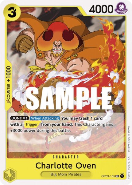 Charlotte Oven (OP03-105) - Pillars of Strength  [Uncommon]