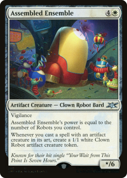 Assembled Ensemble (UNF-289) - Unfinity Galaxy Foil [Uncommon]