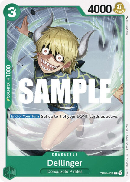 Dellinger (OP04-029) - Kingdoms of Intrigue  [Common]