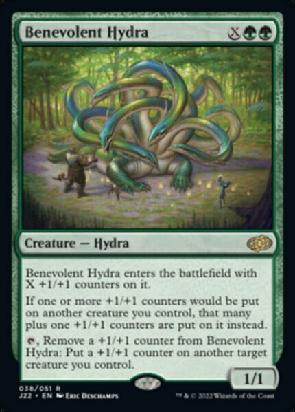 Benevolent Hydra (J22-038) - Jumpstart 2022 [Rare]