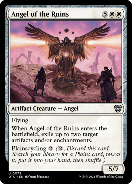 Angel of the Ruins (OTC-078) - Outlaws of Thunder Junction Commander [Uncommon]
