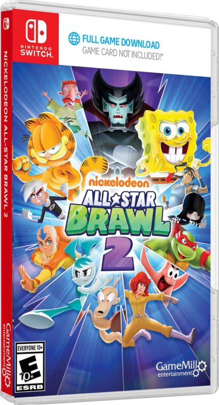 Nickelodeon All Star Brawl 2 (Code in Box)- Nintendo Switch