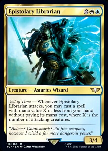 Epistolary Librarian (40K-118) - Warhammer 40,000 Commander [Rare]