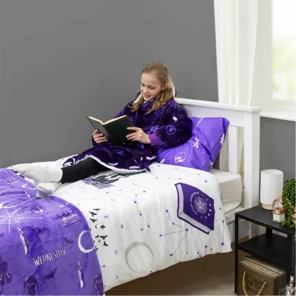 Wednesday Hooded Wearable Fleece