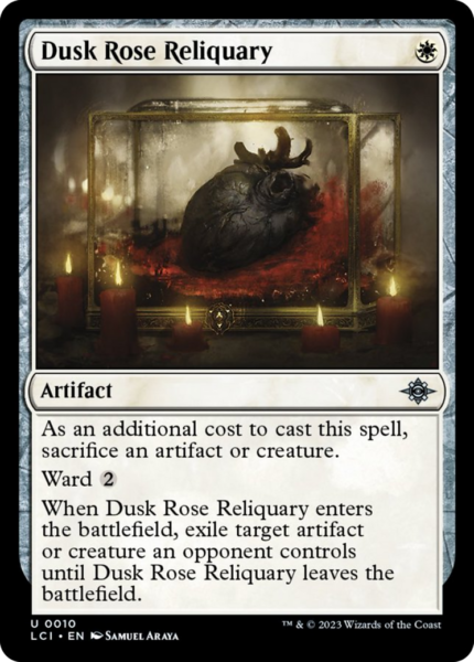 Dusk Rose Reliquary (LCI-010) - The Lost Caverns of Ixalan [Uncommon]