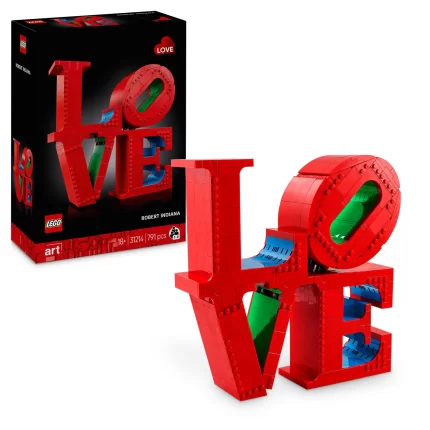 LEGO Art LOVE Home Decor Set for Adults 31214
