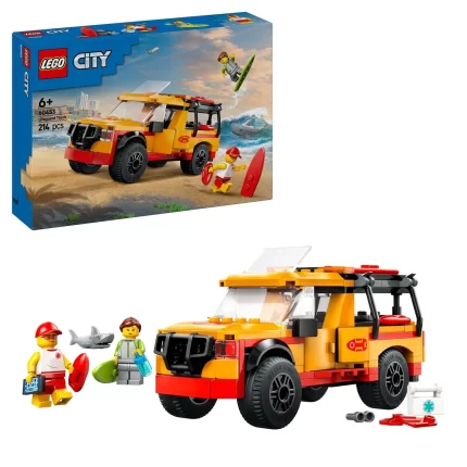 LEGO City 60453 Lifeguard Beach Rescue Truck Playset