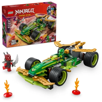 LEGO NINJAGO 71828 Lloyd??s Pull-Back Race Car Toy
