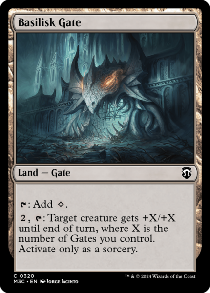 Basilisk Gate (M3C-320) - Modern Horizons 3 Commander [Common]