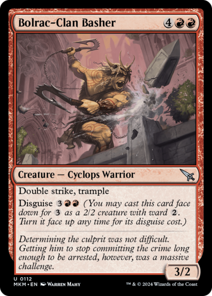 Bolrac-Clan Basher (MKM-112) - Murders at Karlov Manor [Uncommon]
