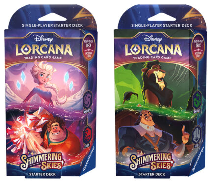 Disney Lorcana -  Shimmering Skies - Starter Decks (Set of 2)