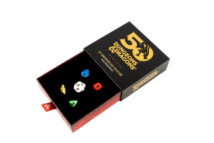 Dungeons & Dragons 50th Anniversary Metal Set
