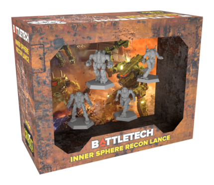 BattleTech: ForcePack: Inner Sphere Recon Lance Miniatures Pack