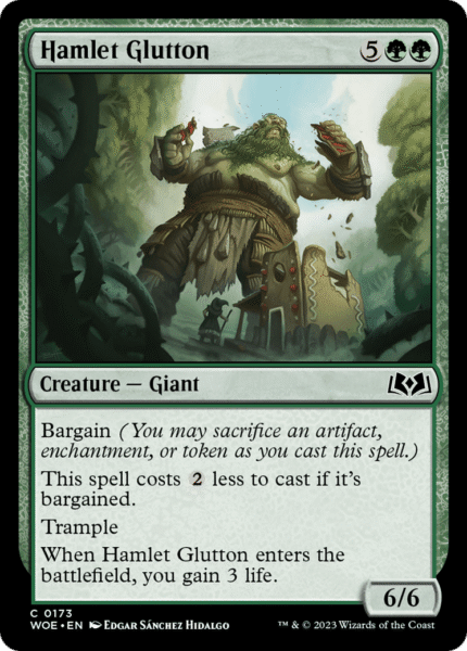 Hamlet Glutton (WOE-173) - Wilds of Eldraine [Common]