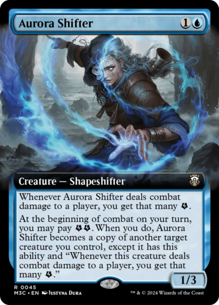 Aurora Shifter (M3C-045) - Modern Horizons 3 Commander: (Extended Art) Foil [Rare]