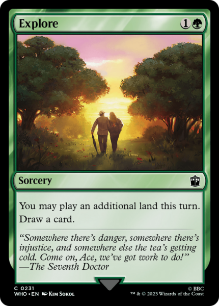 Explore (WHO-231) - Doctor Who [Common]