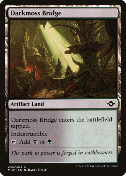 Darkmoss Bridge (MH2-245) - Modern Horizons 2 Foil [Common]