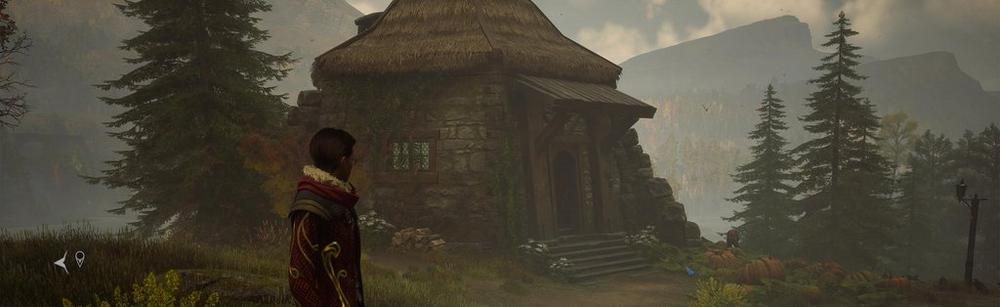 hagrids hut in hogwarts legacy