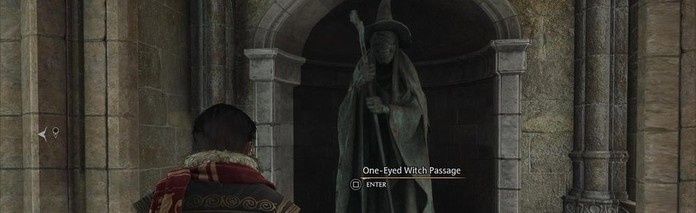 one-eyed witch passage in hogwarts legacy