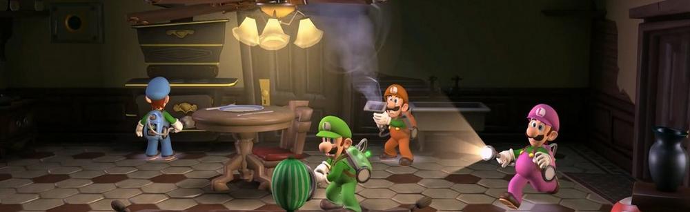 Luigi in co-op mode