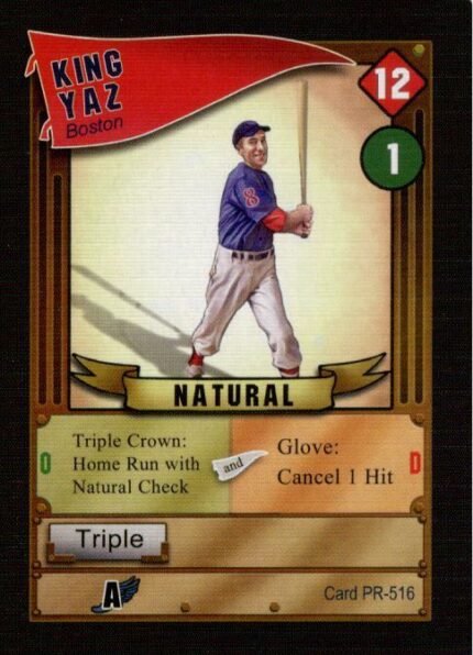 Baseball Highlights: 2045 ?C King Yaz Promo Card