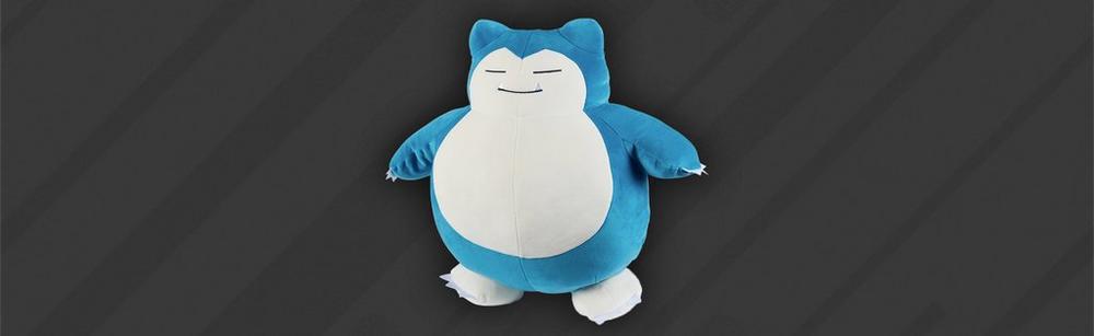 Sleeping Snorlax plush