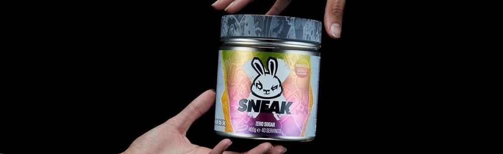 Sneak tub in black background